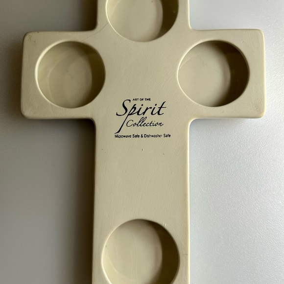 Ceramic Decorative Cross by Art of the Spirit Collection - Picture 5 of 5
